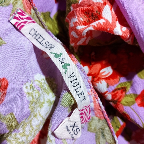 Chelsea and Violet Lavender Floral Dress - Picture 7 of 7